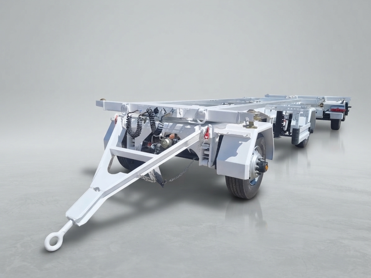 12.000 kg Çift dingil Dönerli Konteyner Taşyıcı Römork