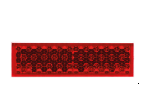 REFLEKTÖR KIRMIZI 63x18mm YAPIŞKANLI