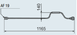 KRİKO KOLU 1,165 MM AL-KO