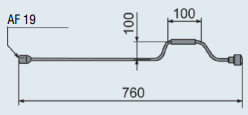 KRİKO KOLU 760 MM AL-KO