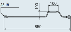 KRİKO KOLU 850 MM AL-KO