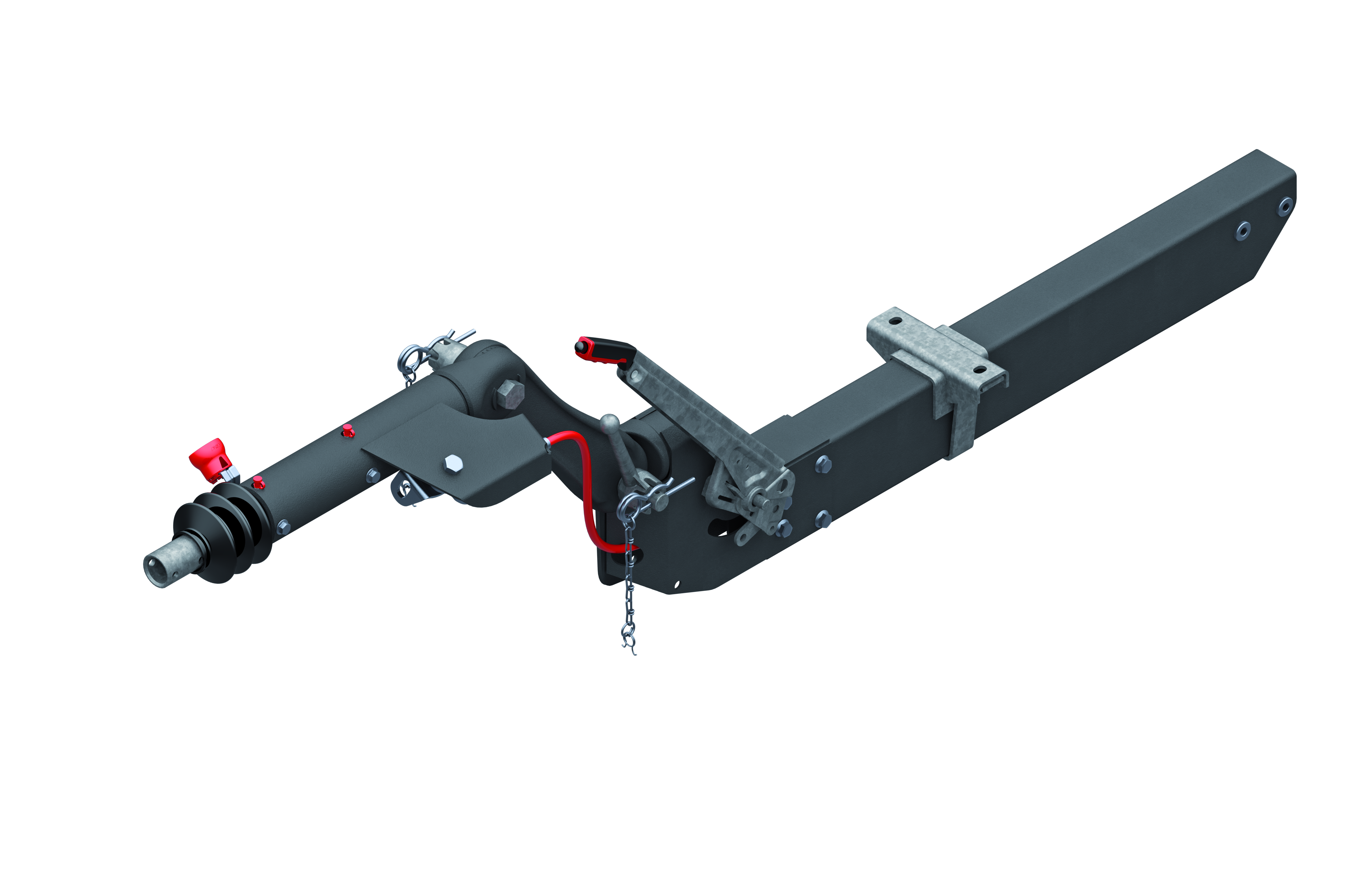 AL-KO 160 VB BASIC 2 Yükseklik Ayarlı Frenli Çeki Oku (850 - 1600 kg)