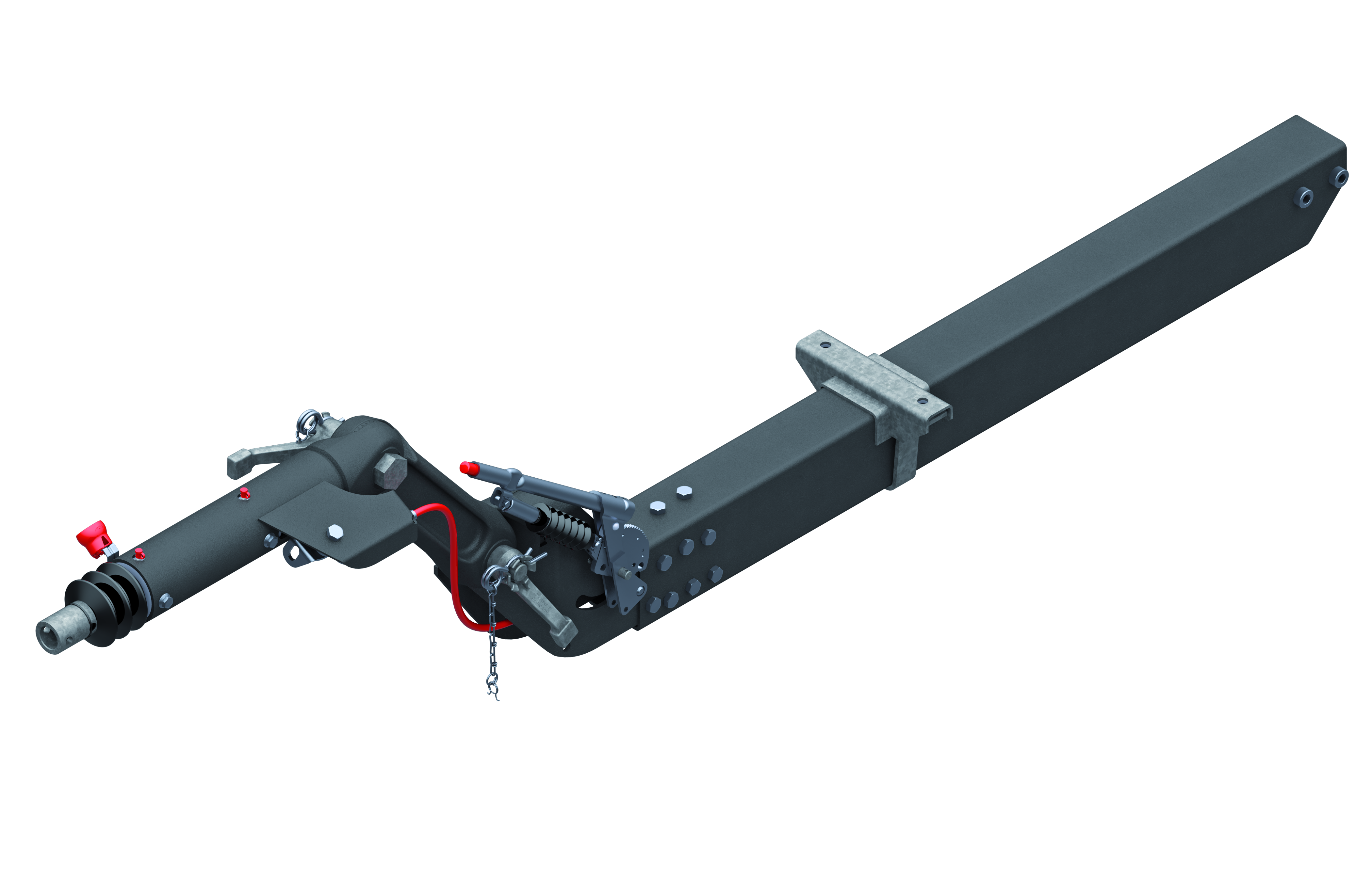 AL-KO 350 VB BASIC 2 Yükseklik Ayarlı Frenli Çeki Oku (2000 - 3500 kg)
