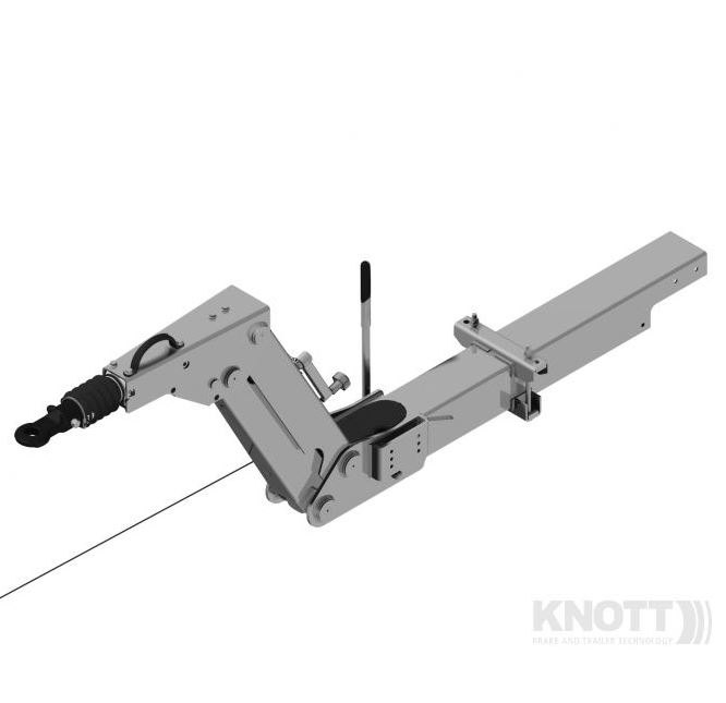 Knott KHD 35 Yükseklik Ayarlı Frenli Çeki Oku (2000 - 3500 kg)