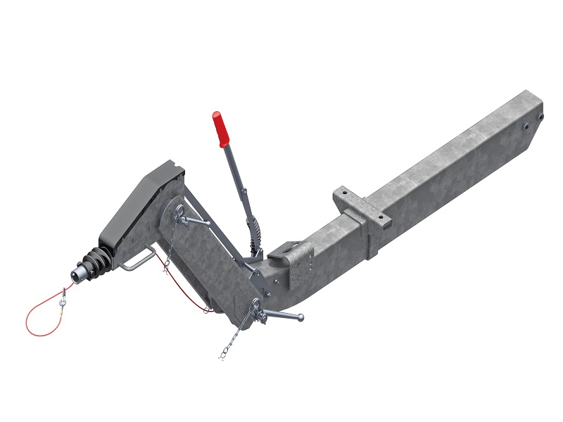 AL-KO AE 161 VB-2 OPTIMA Yükseklik Ayarlı Frenli Çeki Oku (850 - 1600 kg)