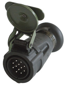 ASKERİ 12P/24V FİŞ ERKEK