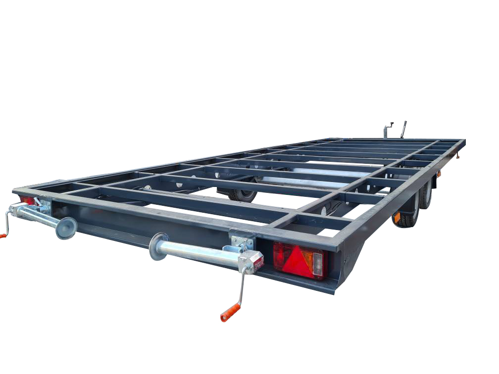 3500 Kg Çift Dingil Sal Kasa Mobil Ev şasesi-PLT353