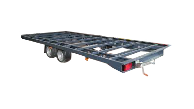 3500 Kg Çift Dingil Sal Kasa Mobil Ev şasesi-PLT353