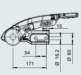 AL-KO AKS 3504 3500 KG KARAVAN ANTİ YALPALAMA KAPLİNİ ( STABİLİZATÖR )