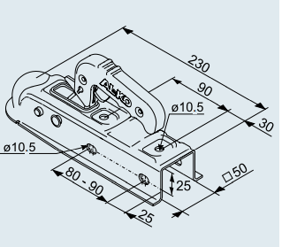 FRENSİZ KAPLİN 750 KG AK7 V PLUS - 50 KARE AL-KO
