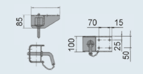 SIKIŞTIRMA KELEPÇESİ 50 MM AL-KO
